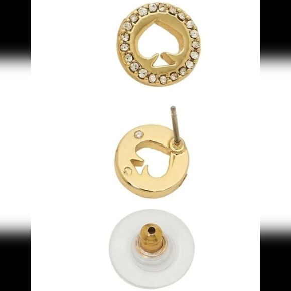 Kate Spade New York Spot The Spade Pave Halo Stud • 1 Single Earring - Picture 1 of 13